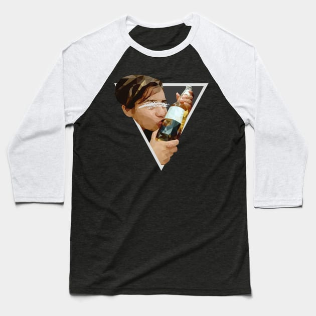 Crazy Baby Baseball T-Shirt by Jackson Lester